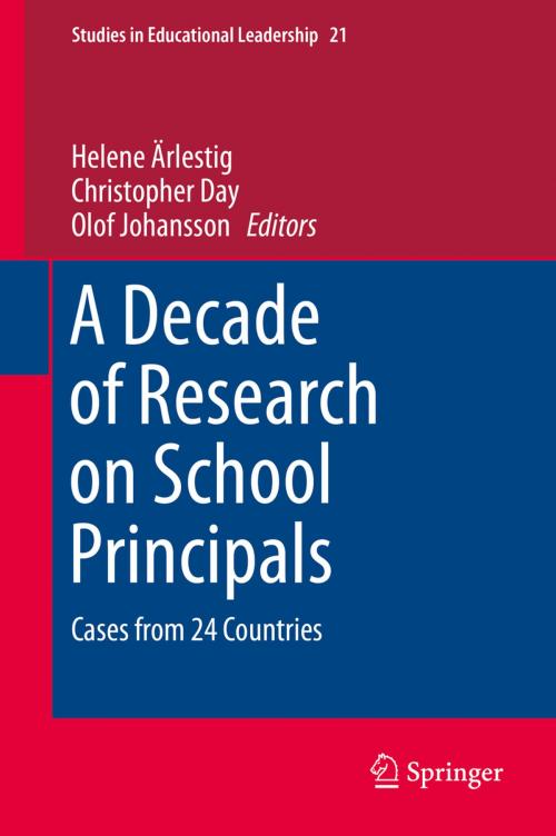 Cover of the book A Decade of Research on School Principals by , Springer International Publishing