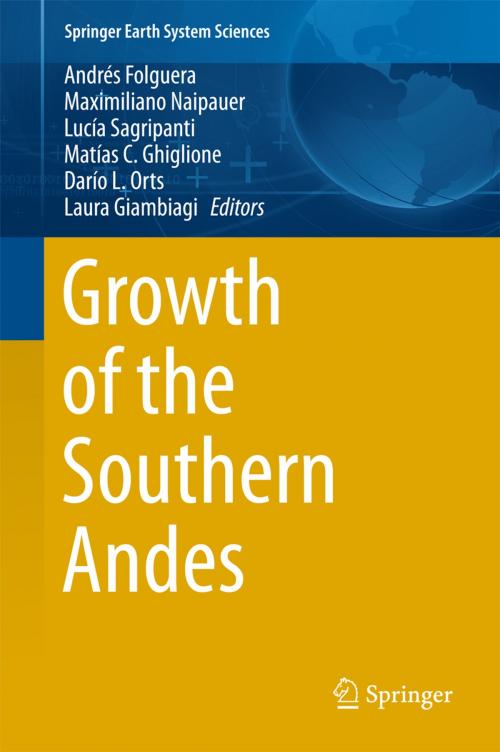 Cover of the book Growth of the Southern Andes by , Springer International Publishing