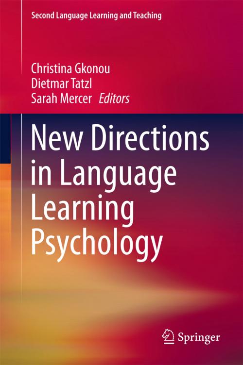 Cover of the book New Directions in Language Learning Psychology by , Springer International Publishing