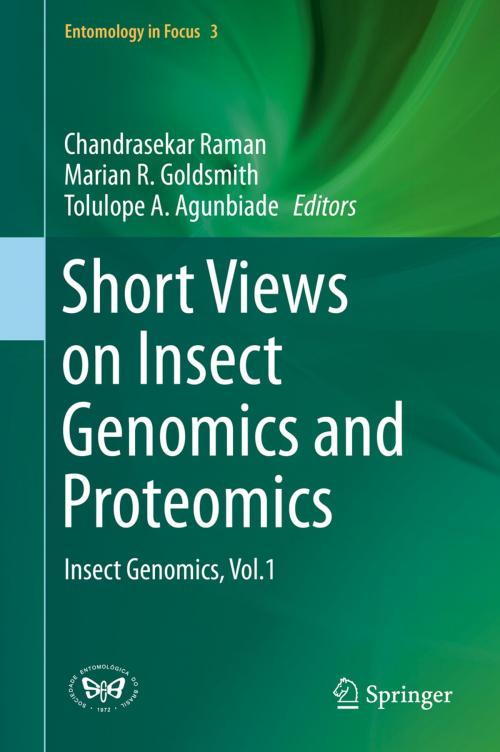 Cover of the book Short Views on Insect Genomics and Proteomics by , Springer International Publishing