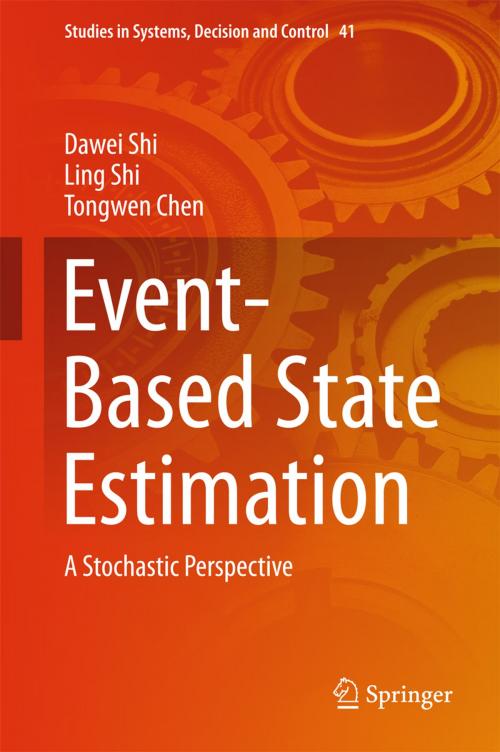 Cover of the book Event-Based State Estimation by Dawei Shi, Ling Shi, Tongwen Chen, Springer International Publishing