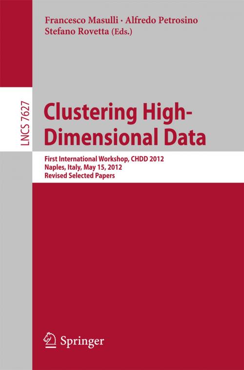 Cover of the book Clustering High--Dimensional Data by , Springer Berlin Heidelberg