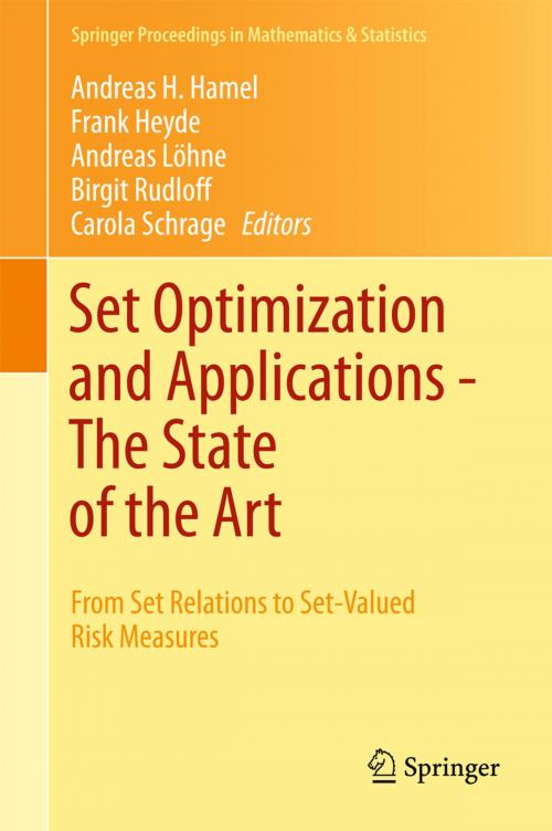 Cover of the book Set Optimization and Applications - The State of the Art by , Springer Berlin Heidelberg