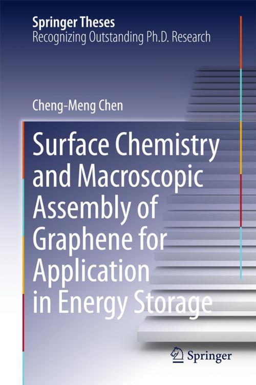 Cover of the book Surface Chemistry and Macroscopic Assembly of Graphene for Application in Energy Storage by Cheng-Meng Chen, Springer Berlin Heidelberg