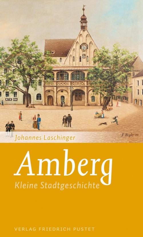 Cover of the book Amberg by Johannes Laschinger, Verlag Friedrich Pustet