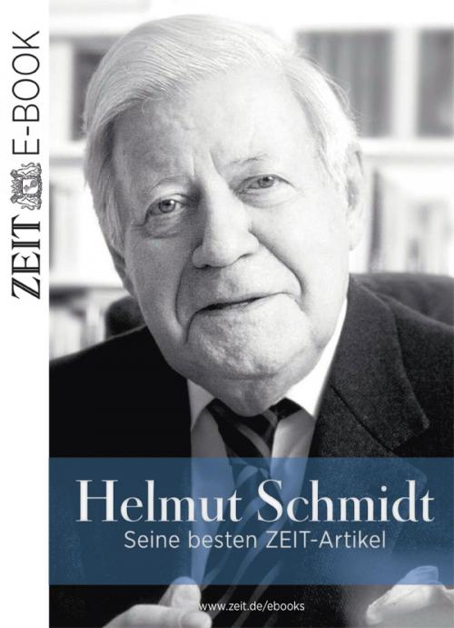 Cover of the book Helmut Schmidt by DIE ZEIT, Helmut Schmidt, epubli