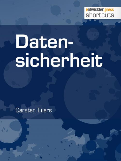 Cover of the book Datensicherheit by Carsten Eilers, entwickler.press
