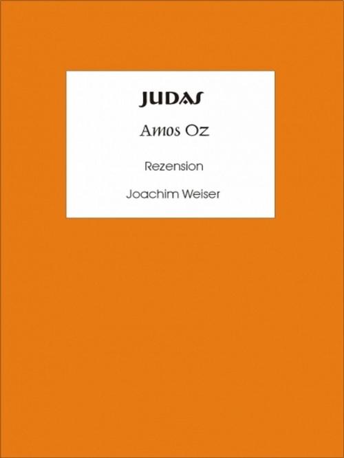 Cover of the book Judas by Joachim Weiser, XinXii-GD Publishing