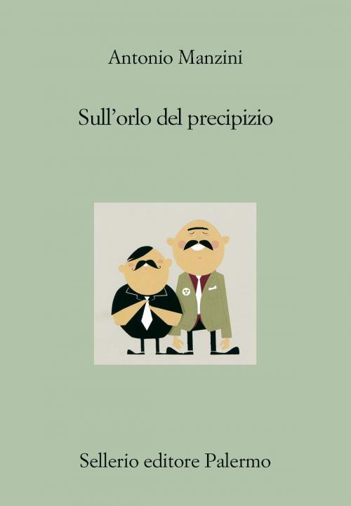 Cover of the book Sull'orlo del precipizio by Antonio Manzini, Sellerio Editore