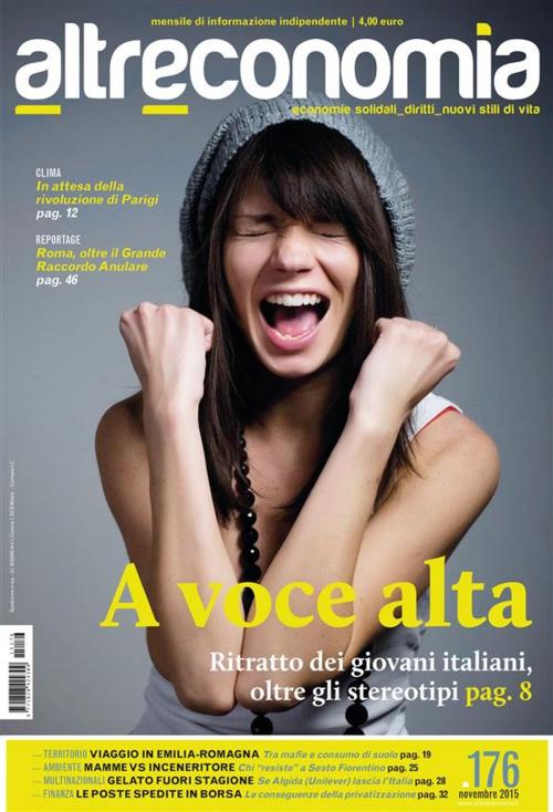 Cover of the book Altreconomia 176, novembre 2015 by AA. VV., Altreconomia