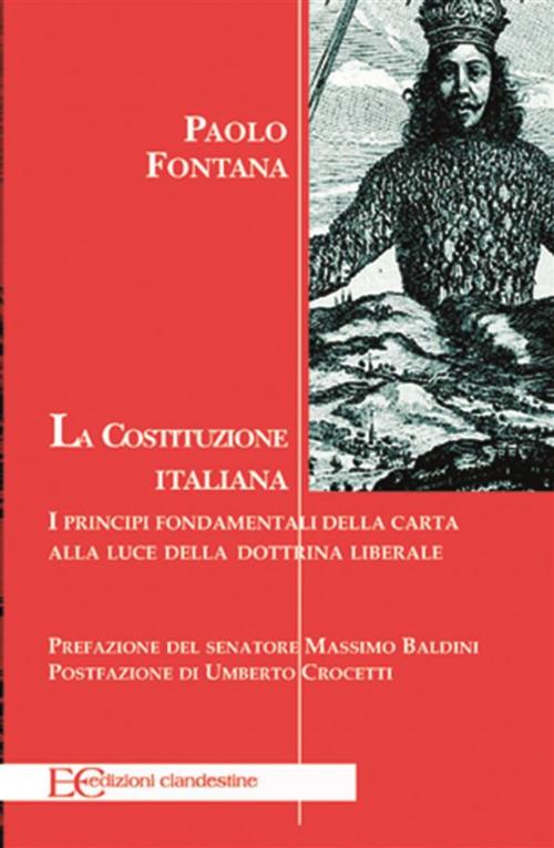 Cover of the book La costituzione italiana by Paolo Fontana, Edizioni Clandestine