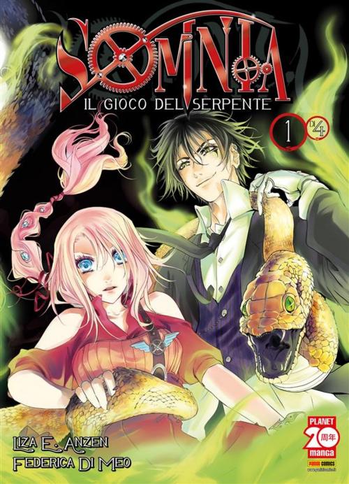 Cover of the book Somnia. Il gioco del serpente 1 (Manga) by Liza E. Anzen, Federica Di Meo, Panini Planet Manga