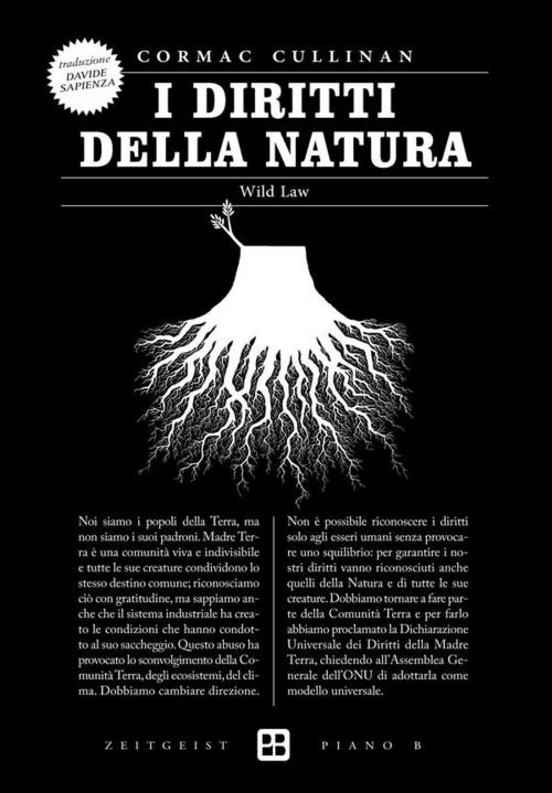 Cover of the book I diritti della natura by Corman Cullinan, Piano B edizioni