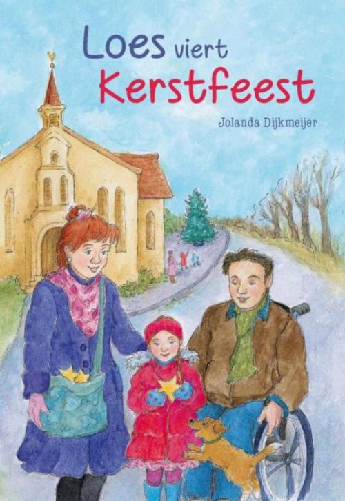Cover of the book Loes viert kerstfeest by Jolanda Dijkmeijer, Banier, B.V. Uitgeverij De