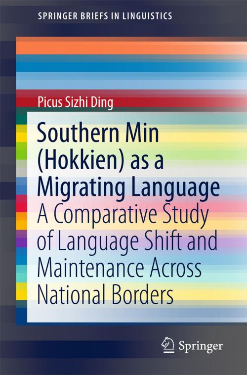 Cover of the book Southern Min (Hokkien) as a Migrating Language by Picus Sizhi Ding, Springer Singapore