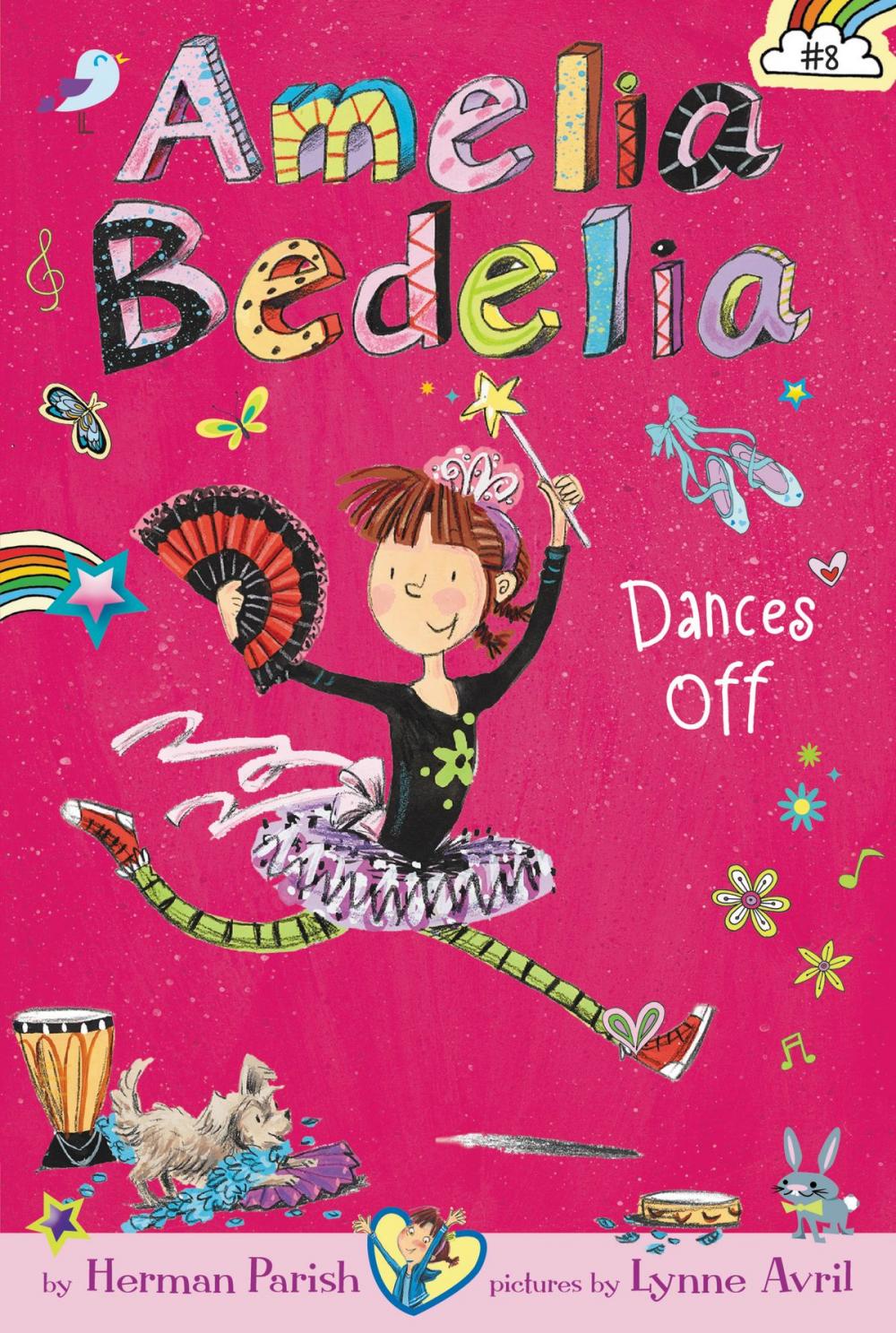 Big bigCover of Amelia Bedelia Chapter Book #8: Amelia Bedelia Dances Off