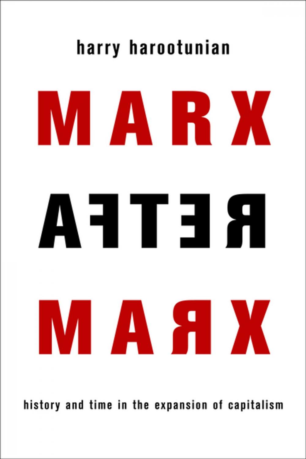 Big bigCover of Marx After Marx