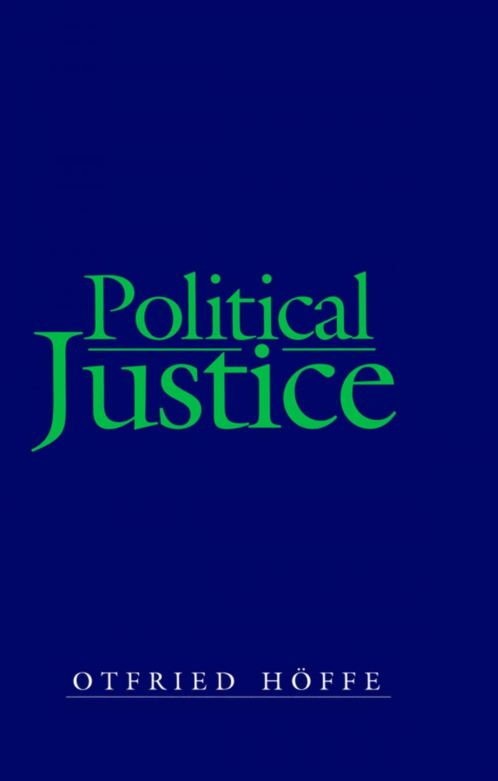 Big bigCover of Political Justice