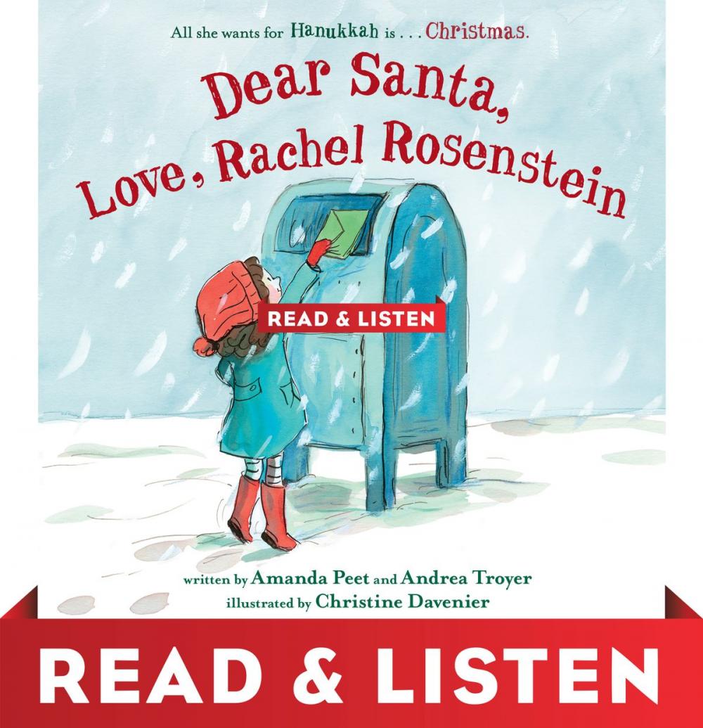Big bigCover of Dear Santa, Love, Rachel Rosenstein: Read & Listen Edition