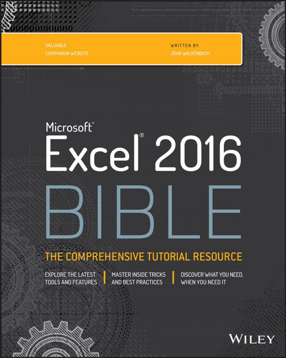 Big bigCover of Excel 2016 Bible