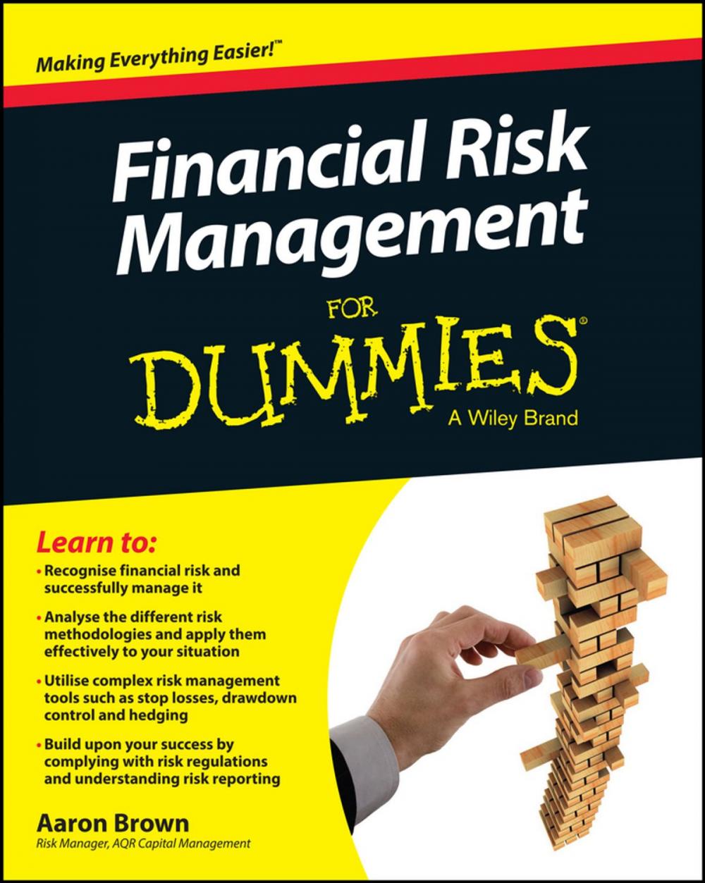 Big bigCover of Financial Risk Management For Dummies