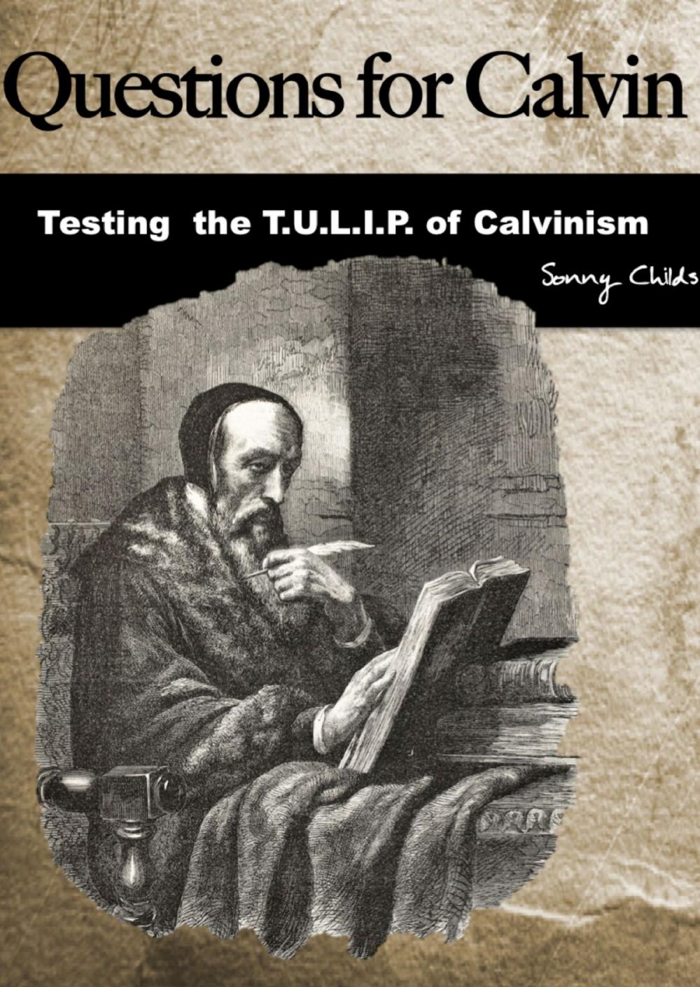 Big bigCover of Questions for Calvin: Testing the T.U.L.I.P. of Calvinism
