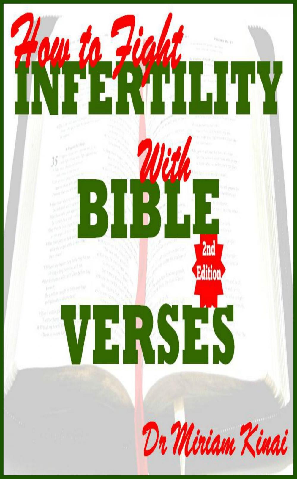 Big bigCover of How to Fight Infertility with Bible Verses 2nd Edition