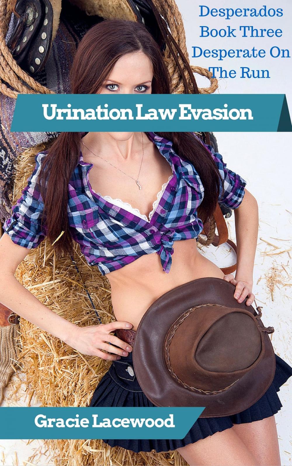 Big bigCover of Urination Law Evasion, Lesbian Watersports On The Run!