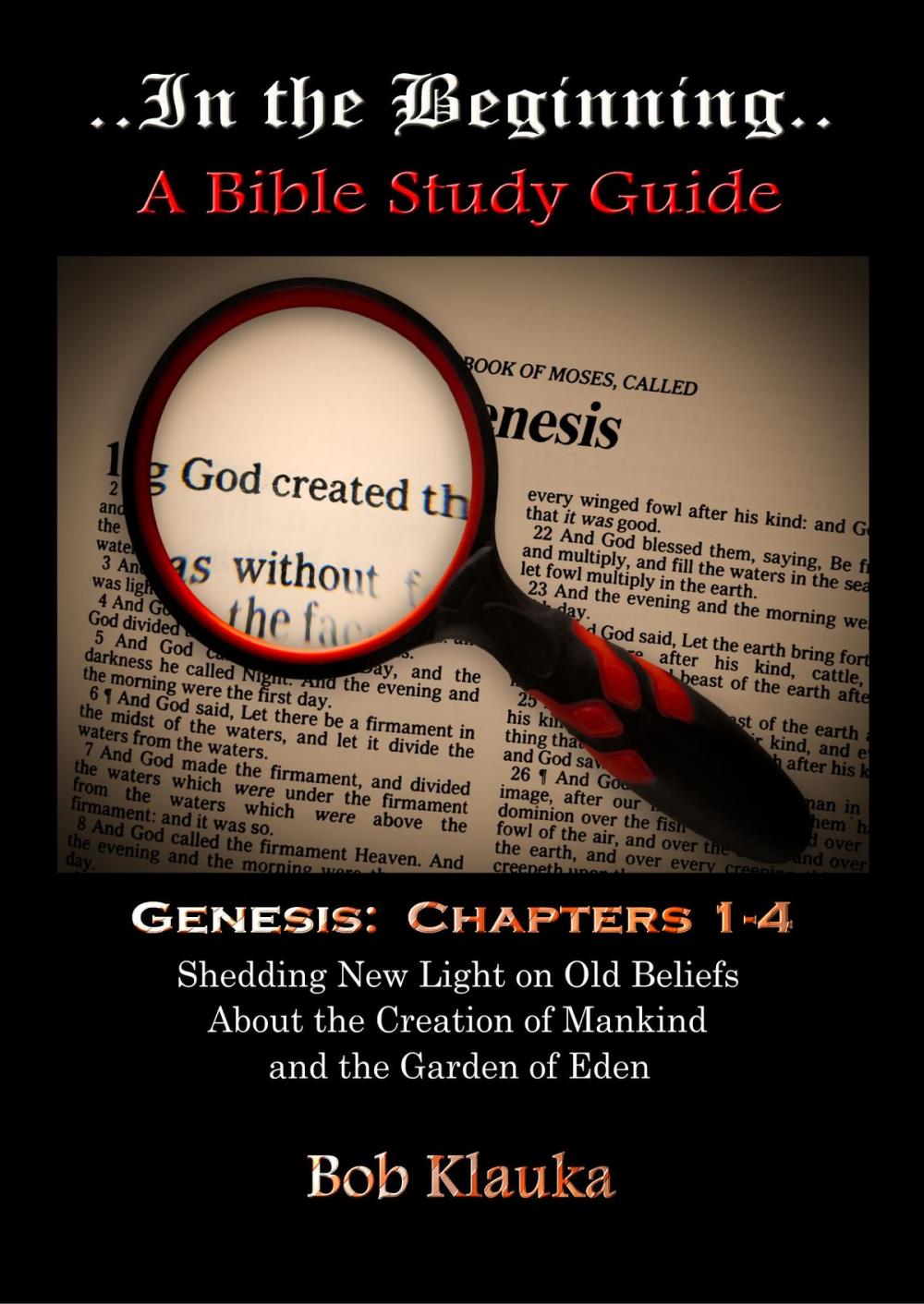 Big bigCover of In the Beginning: Genesis, Chapters 1-4 -- Shedding New Light on Old Beliefs About the Creation of Mankind and the Garden of Eden