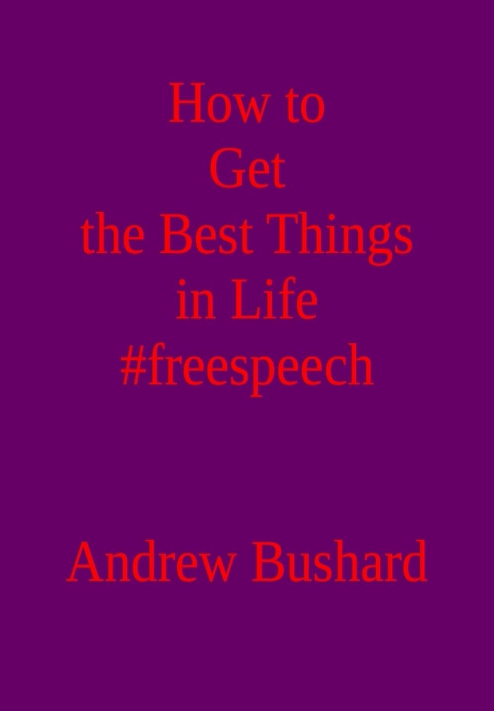 Big bigCover of How to Get the Best Things in Life #freespeech