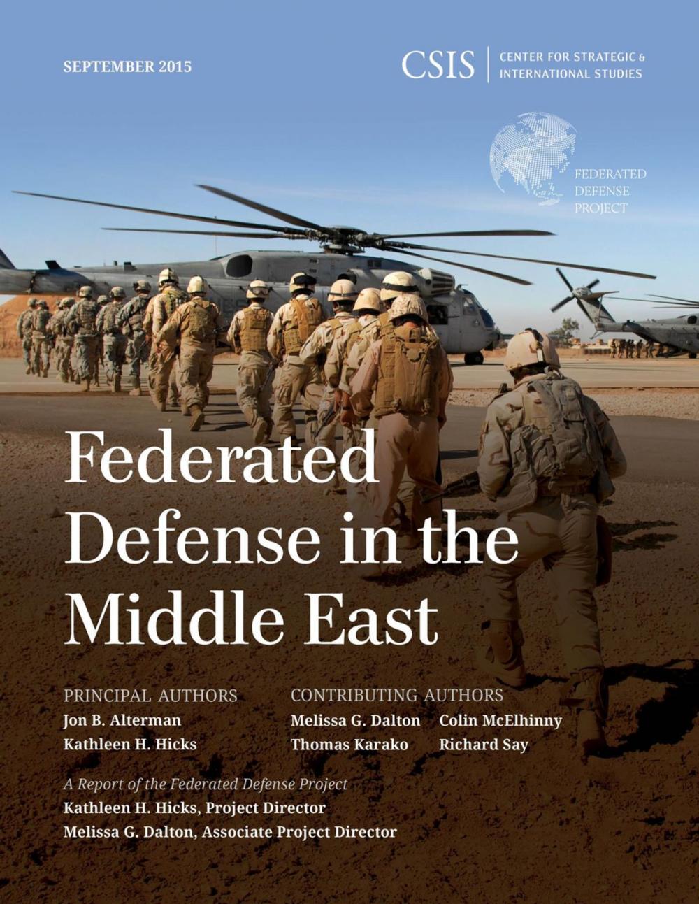 Big bigCover of Federated Defense in the Middle East
