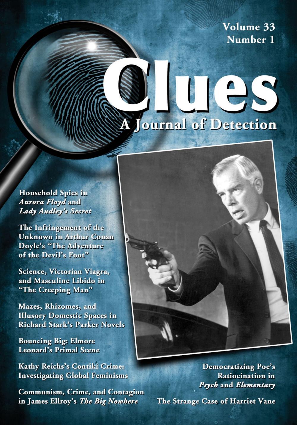 Big bigCover of Clues: A Journal of Detection, Vol. 33, No. 1 (Spring 2015)