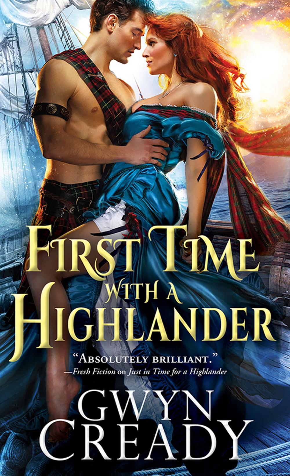 Big bigCover of First Time with a Highlander