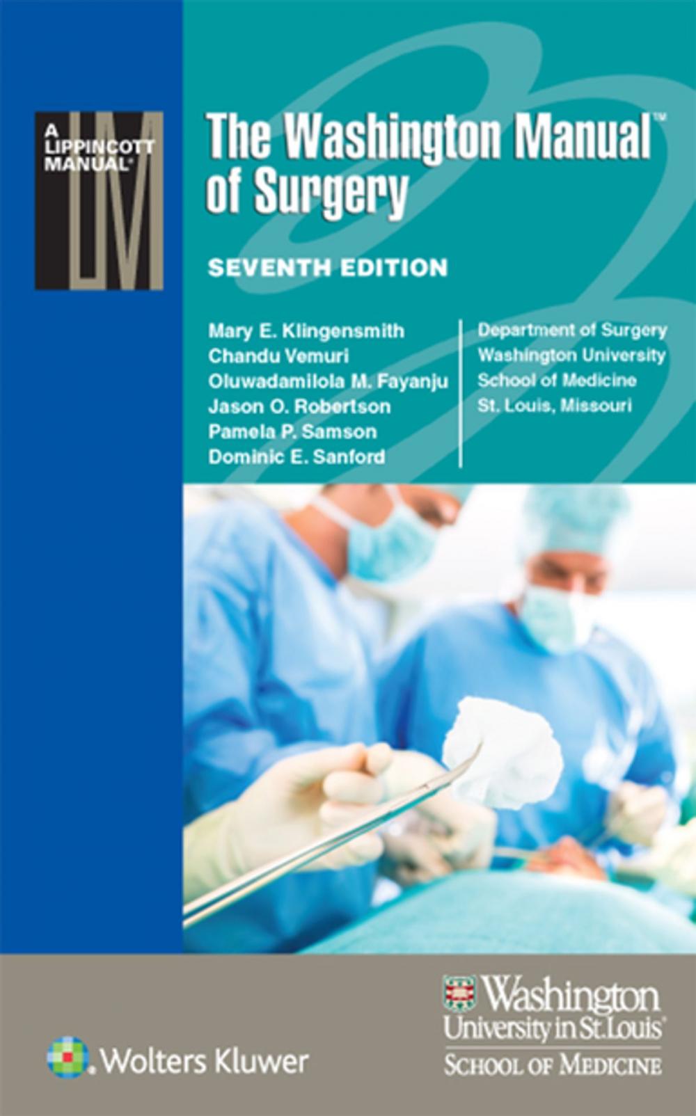 Big bigCover of The Washington Manual of Surgery