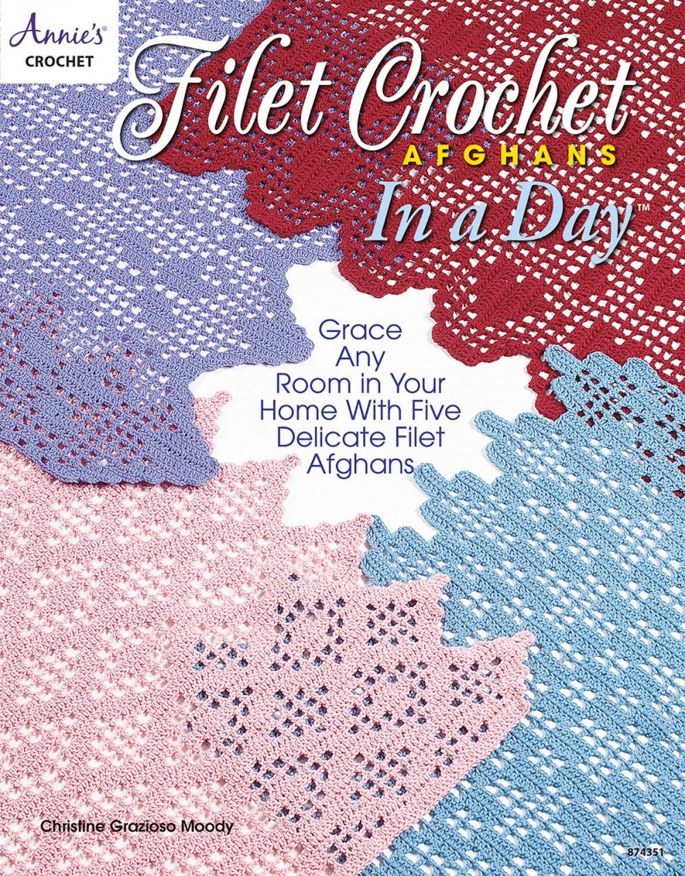 Big bigCover of Filet Crochet Afghans in a Day