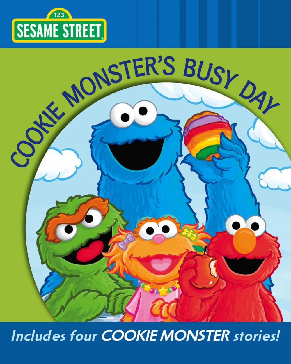 Big bigCover of Cookie Monster's Busy Day (Sesame Street Series)