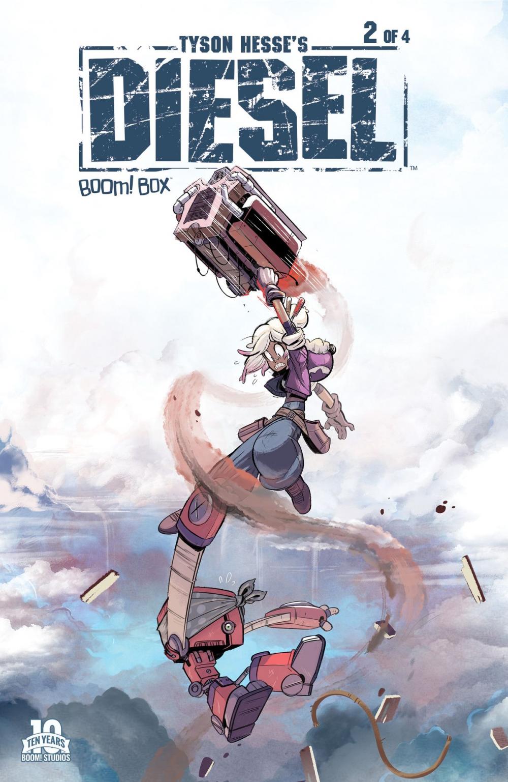 Big bigCover of Tyson Hesse's Diesel #2