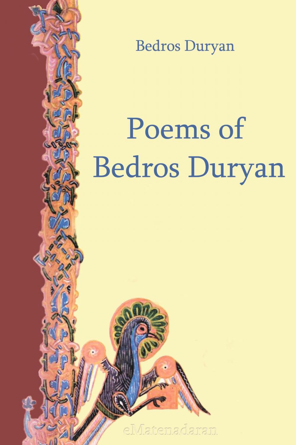 Big bigCover of Poems of Bedros Duryan