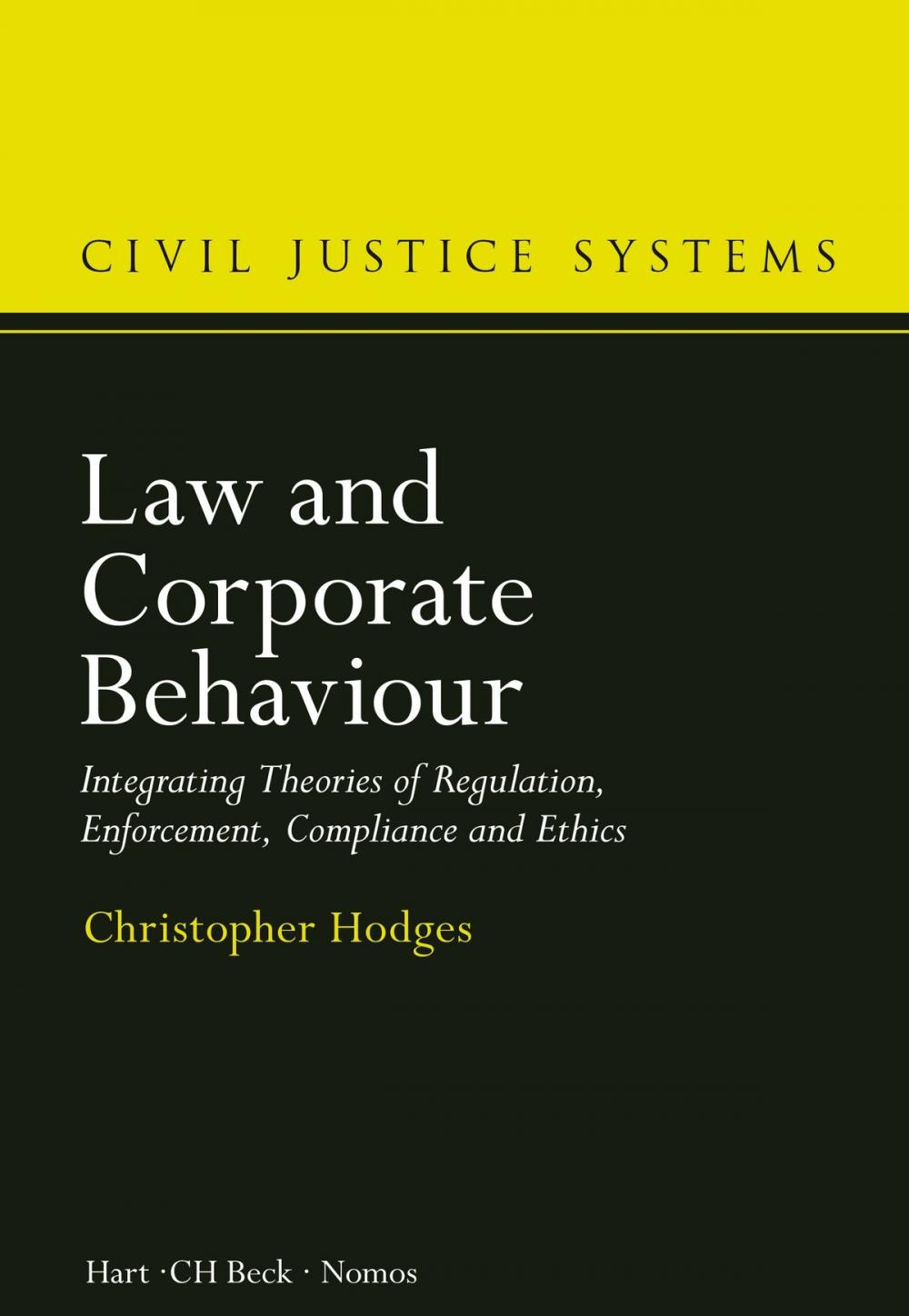 Big bigCover of Law and Corporate Behaviour