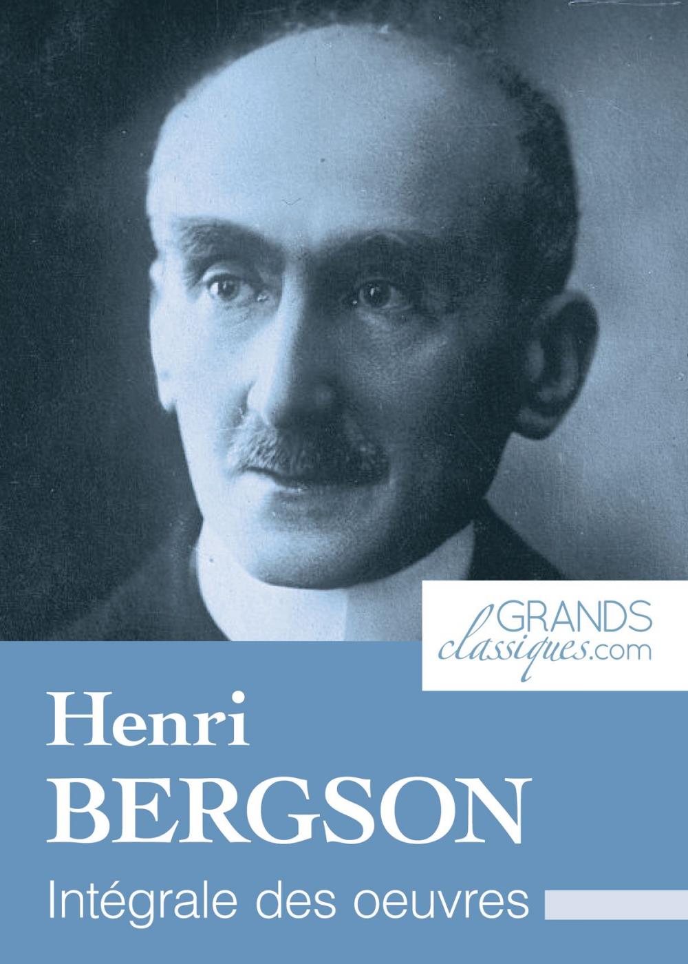 Big bigCover of Henri Bergson