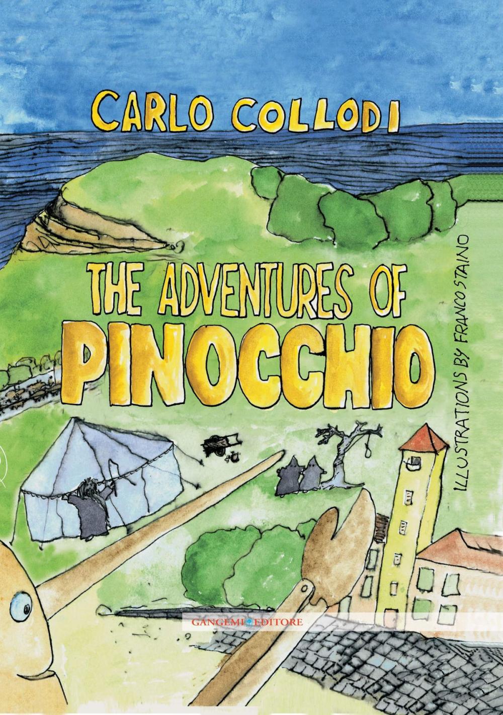 Big bigCover of The adventures of Pinocchio