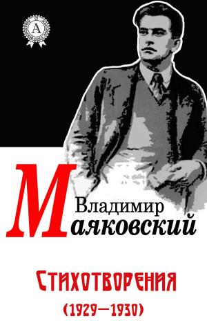 Cover of Стихотворения (1929-1930)
