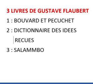 Cover of 3 ebooks de Gustave Flaubert