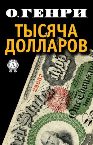 Cover of the book Тысяча долларов by Василий Жуковский
