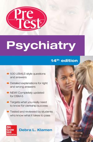 Cover of the book Psychiatry PreTest Self-Assessment And Review, 14th Edition by Lloyd I. Sederer, MD