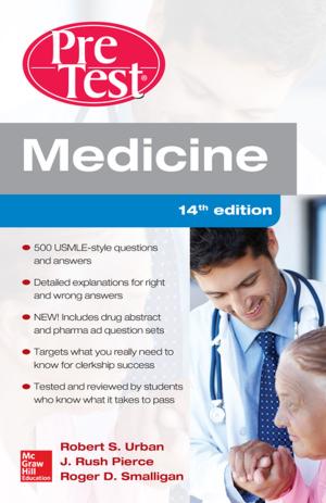 Cover of the book Medicine PreTest Self-Assessment and Review, Fourteenth Edition by David McDaid, Franco Sassi, Sherry Merkur