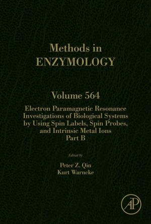 Cover of the book Electron Paramagnetic Resonance Investigations of Biological Systems by Using Spin Labels, Spin Probes, and Intrinsic Metal Ions Part B by Jamie O’Brien