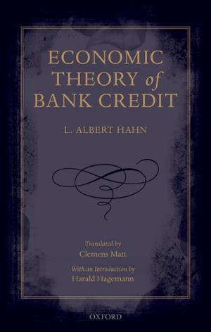 Cover of the book Economic Theory of Bank Credit by Jan Abel Olsen