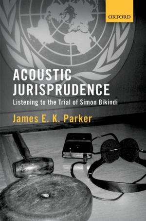 Cover of the book Acoustic Jurisprudence by Martin Cutts