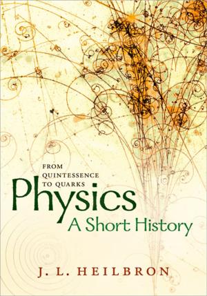 Cover of the book Physics: a short history from quintessence to quarks by Henk Volberda, Kevin Heij, Frans van den Bosch